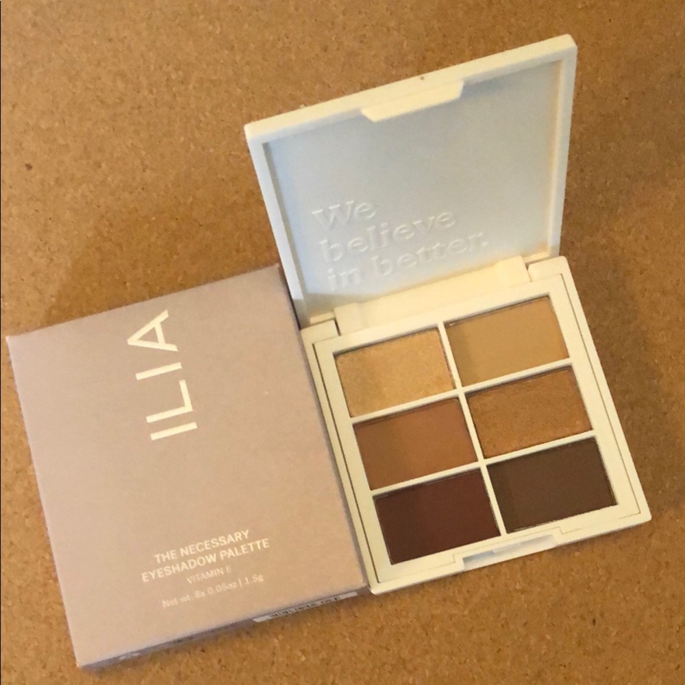 ILIA The Necessary Eyeshadow Palette - Warm Neutrals NEW